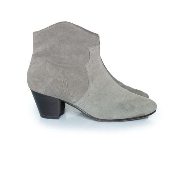 Isabel Marant Western suede boots in grey